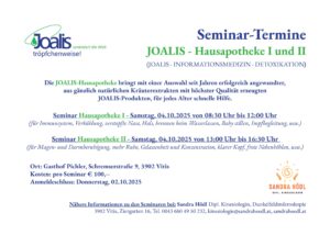 Workshop Hausapotheke Joalis Sandra Hödl Vitis