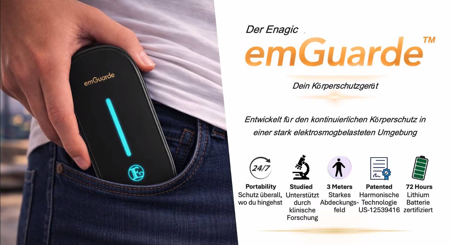 emGuarde&trade;, der Umweltharmonisierer, den man in die Hosentasche stecken kann